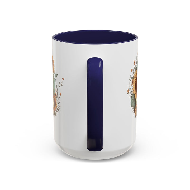 Sunflower Guitar - Accent Coffee Mug (11, 15oz)