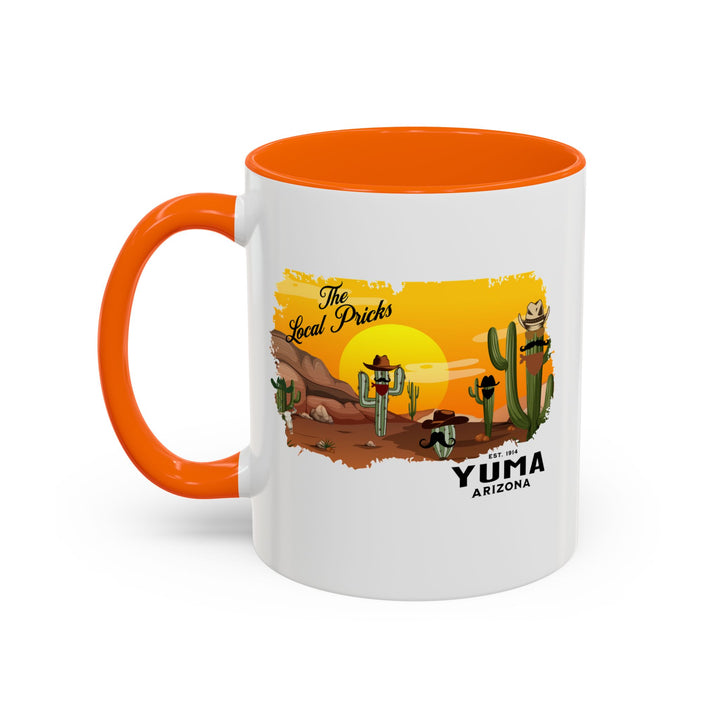 Local Pricks - Accent Coffee Mug (11, 15oz)