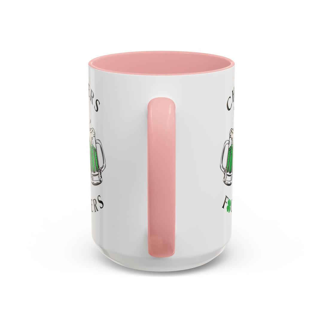 Cheers F*ckers - Accent Coffee Mug (11, 15oz)