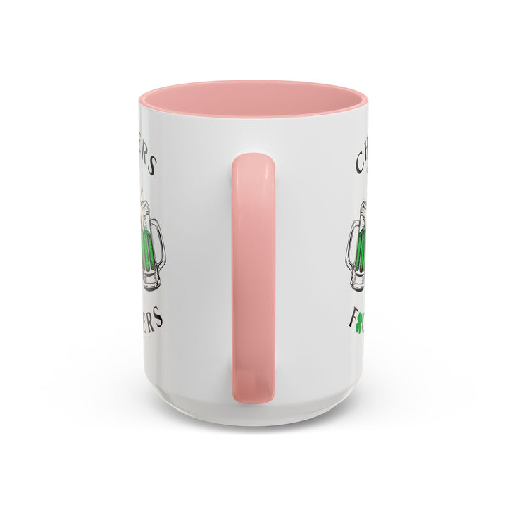 Cheers F*ckers - Accent Coffee Mug (11, 15oz)
