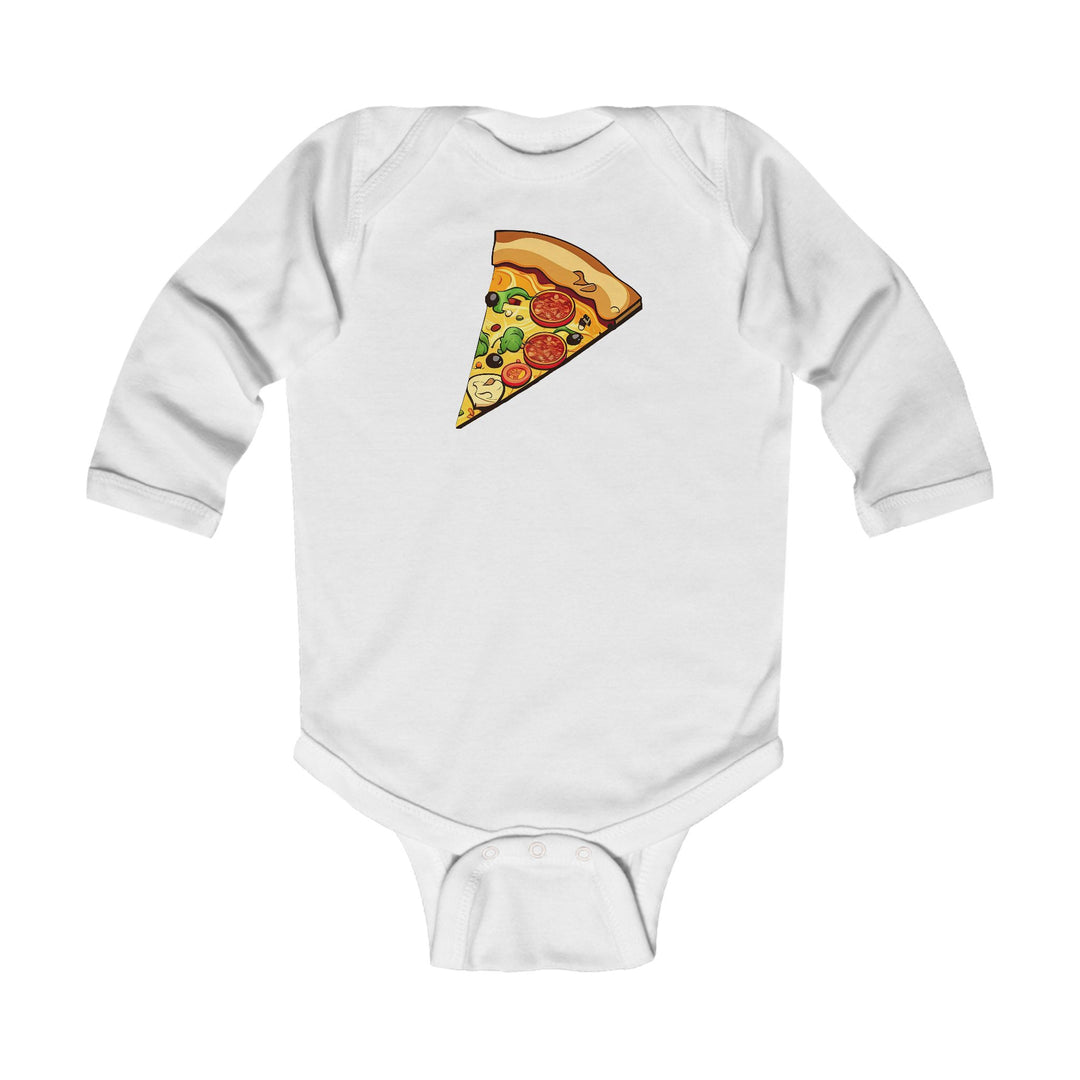 Pizza Slice - Infant Long Sleeve Bodysuit