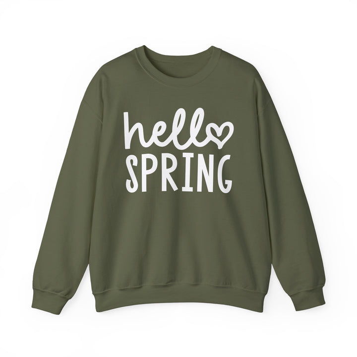 Hello Spring - Unisex Heavy Blend™ Crewneck Sweatshirt
