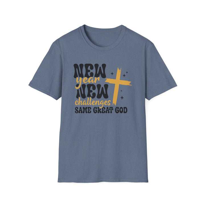 New Year Same Great God - Unisex Softstyle T-Shirt