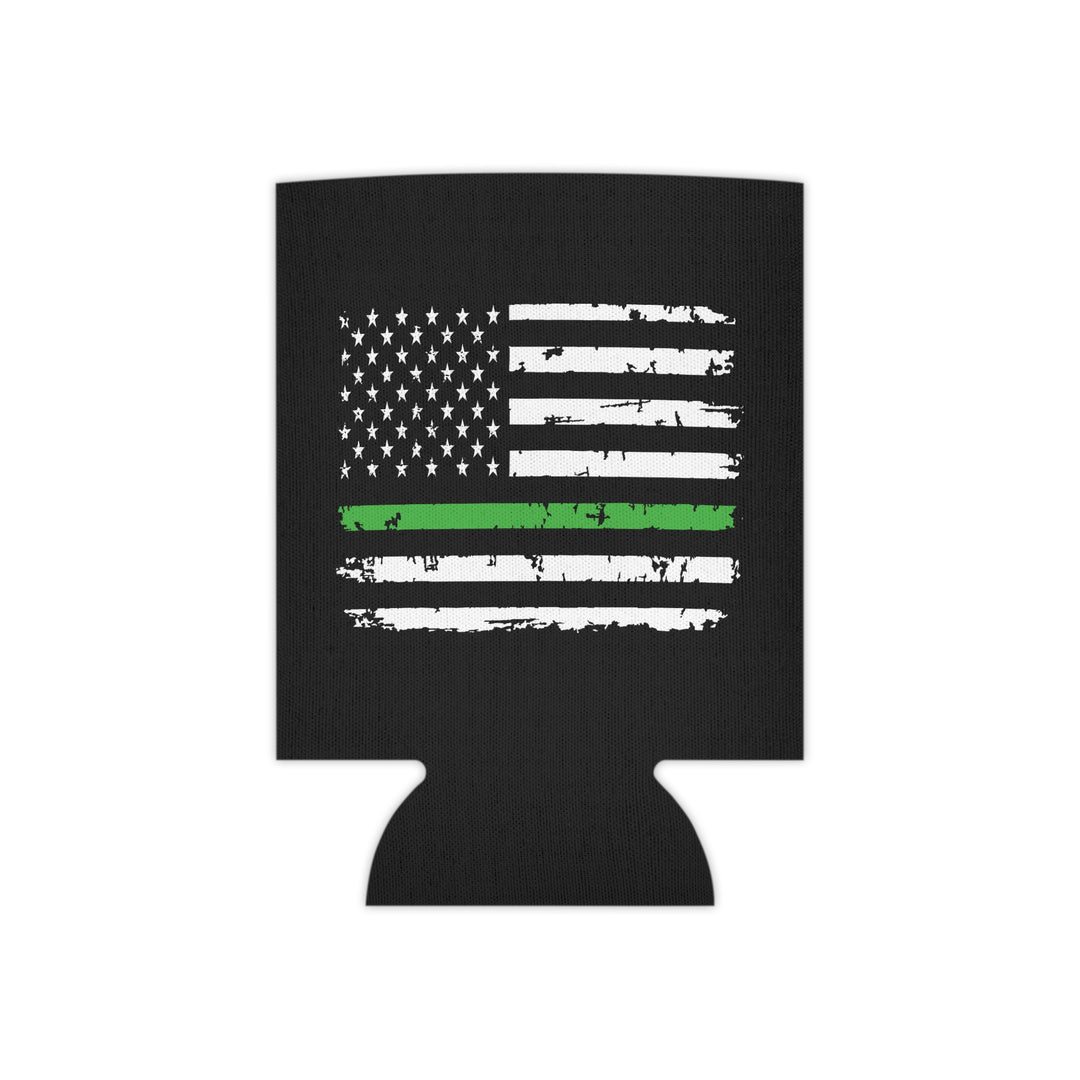 Green Line Flag - Can Cooler