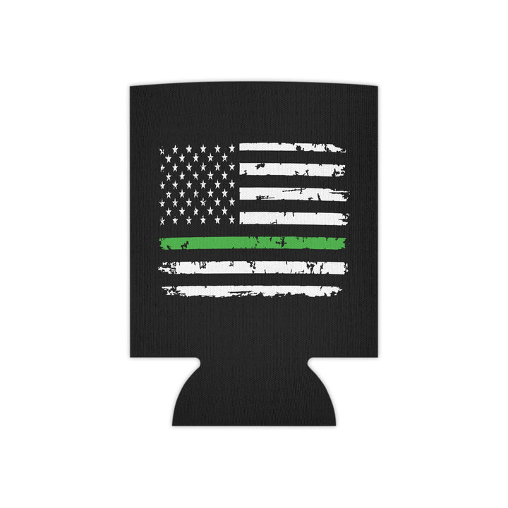 Green Line Flag - Can Cooler