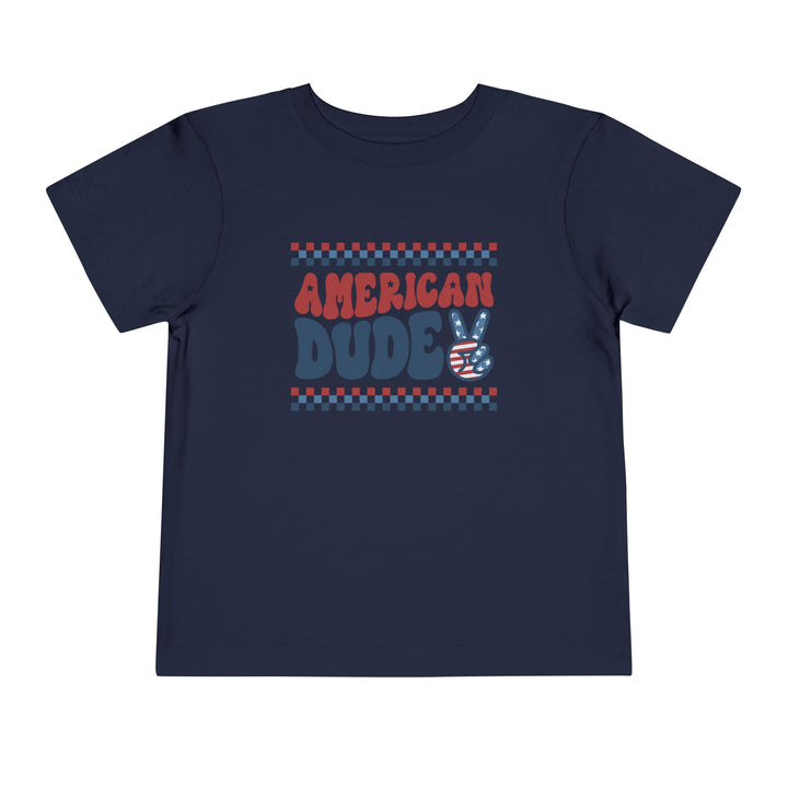 American Dude - Toddler Short Sleeve Tee