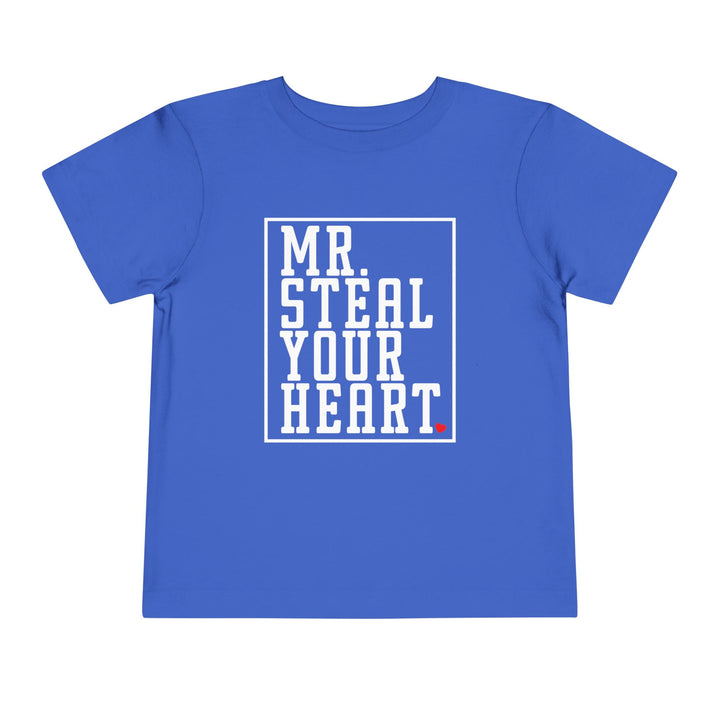 Mr. Steal Your Heart - Toddler Short Sleeve Tee
