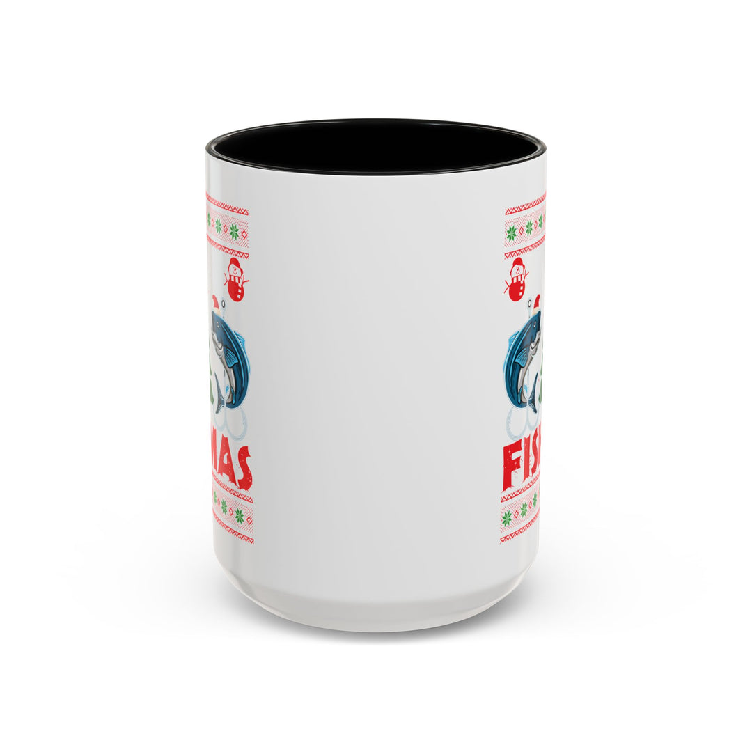 Merry Fishmas - Accent Coffee Mug (11, 15oz)