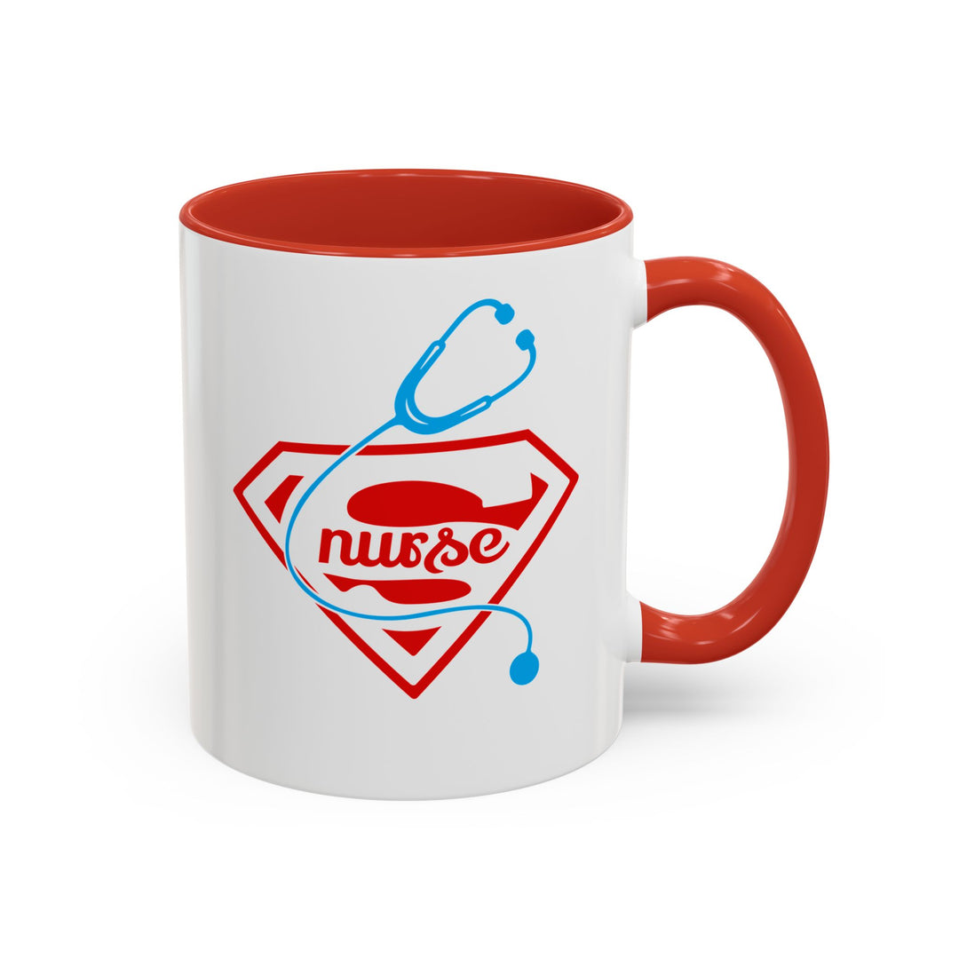 Super Nurse - Accent Coffee Mug (11, 15oz)