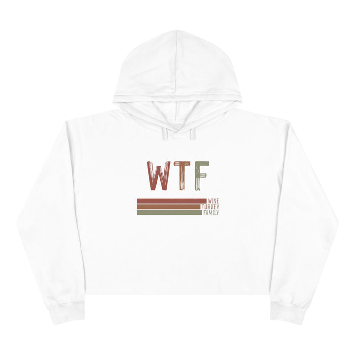 WTF - Crop Hoodie