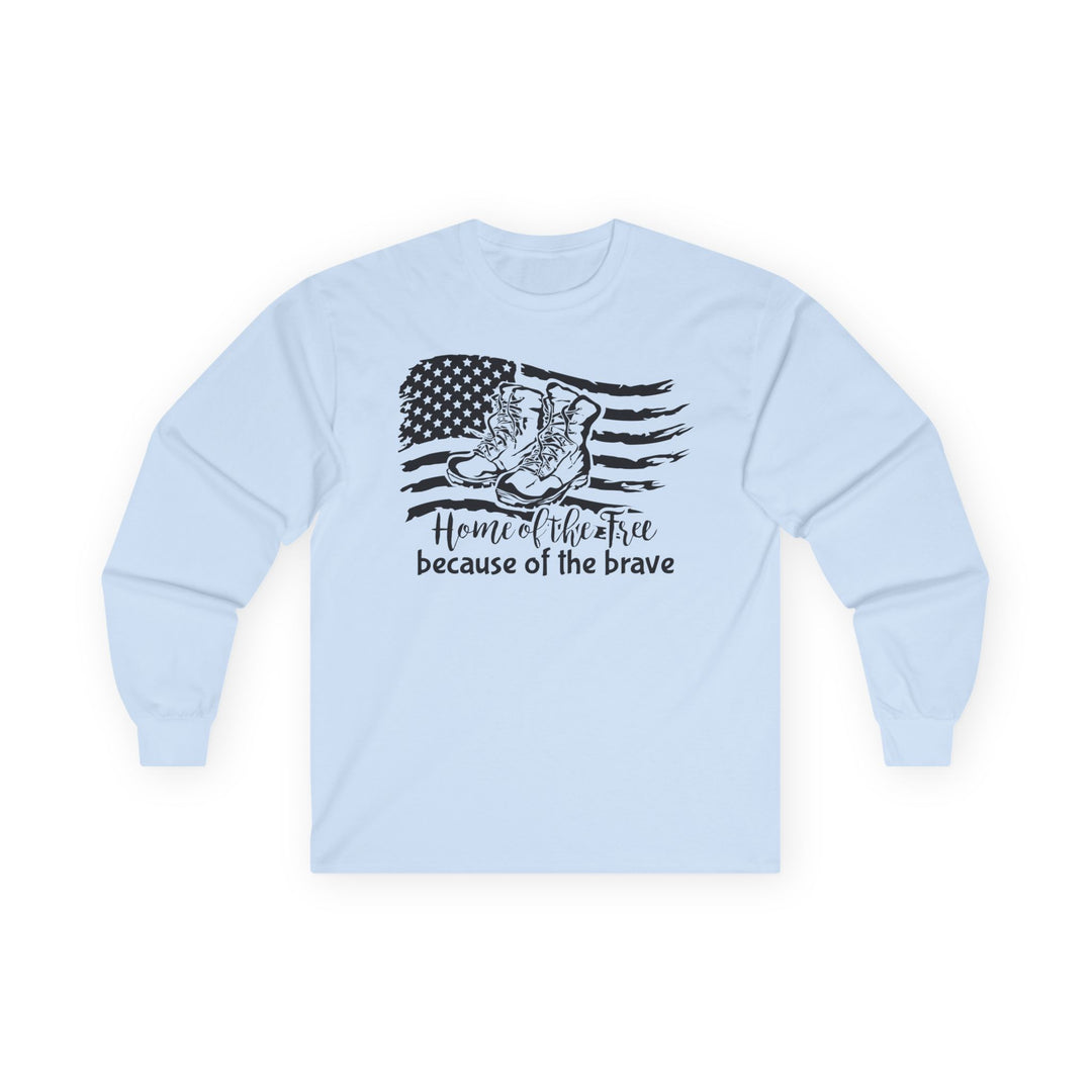 Home Of The Free - Unisex Ultra Cotton Long Sleeve Tee
