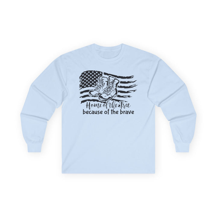 Home Of The Free - Unisex Ultra Cotton Long Sleeve Tee