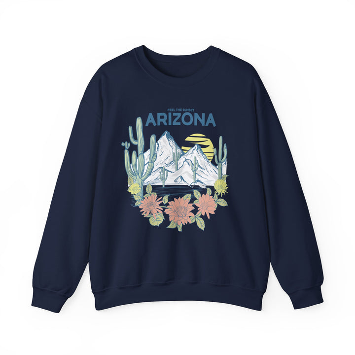 Feel The Sunset Arizona - Unisex Heavy Blend™ Crewneck Sweatshirt