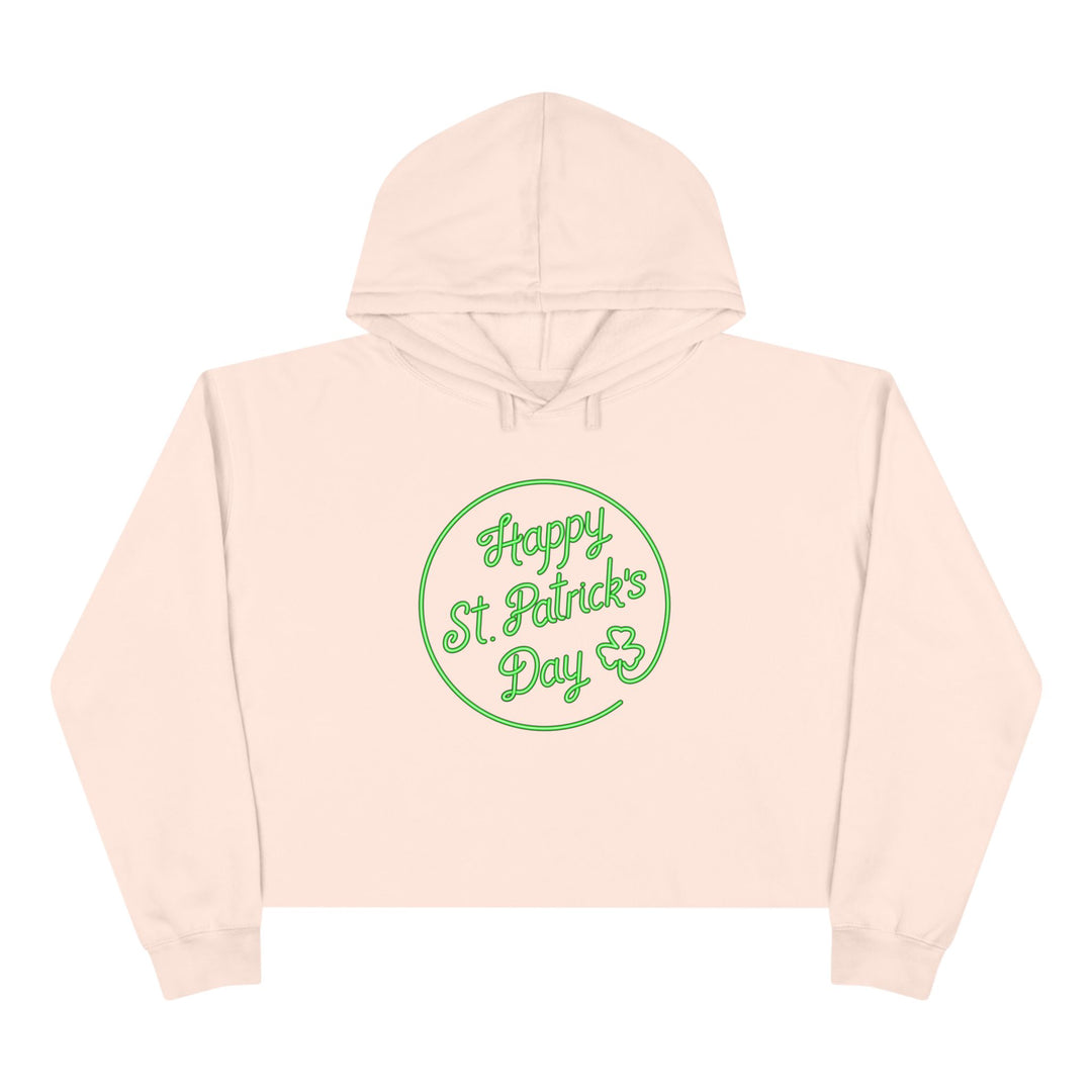 Neon Sign - Crop Hoodie