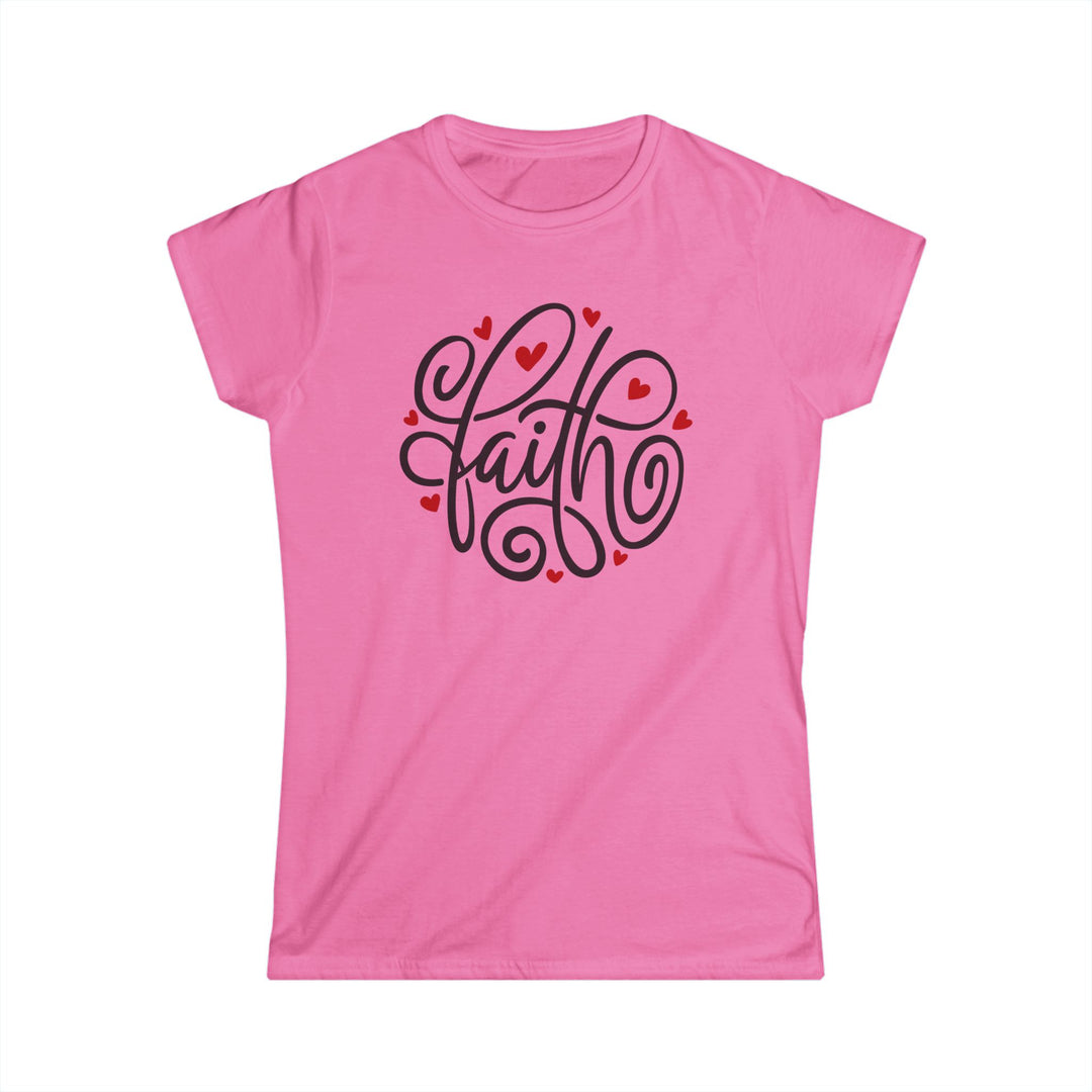 Faith Hearts - Women's Softstyle Tee