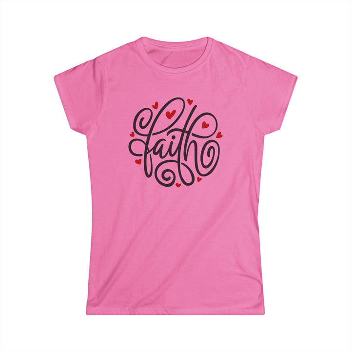 Faith Hearts - Women's Softstyle Tee
