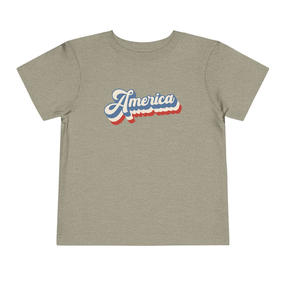 Retro America - Toddler Short Sleeve Tee