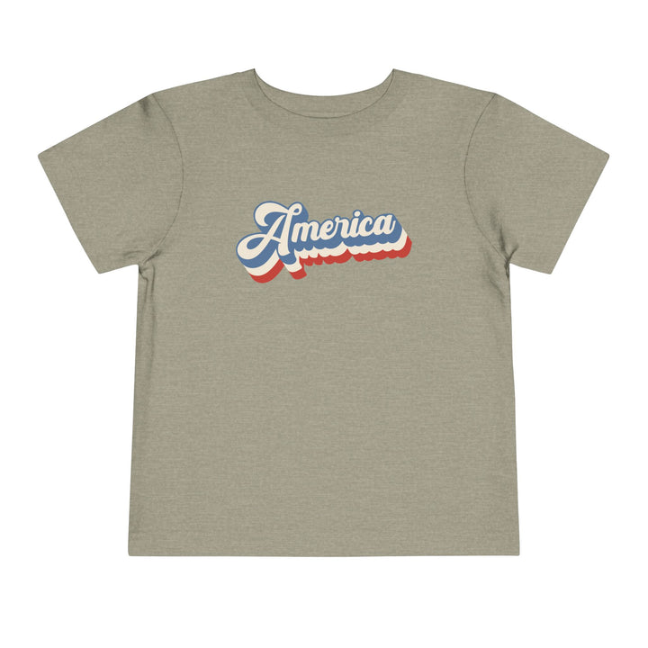 Retro America - Toddler Short Sleeve Tee