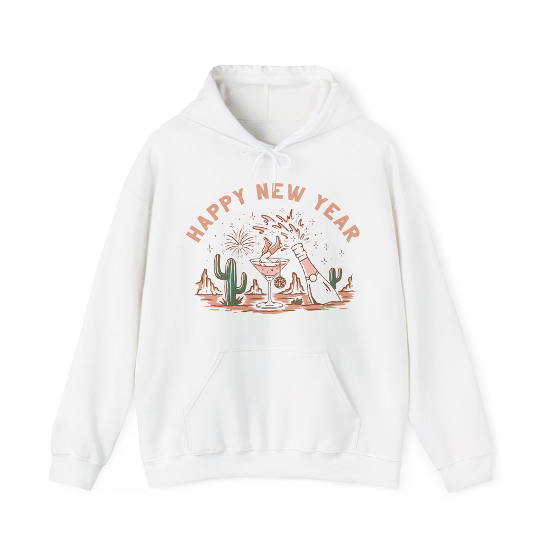 Happy New Year Desert - Unisex Heavy Blend™ Hooded Sweatshirt