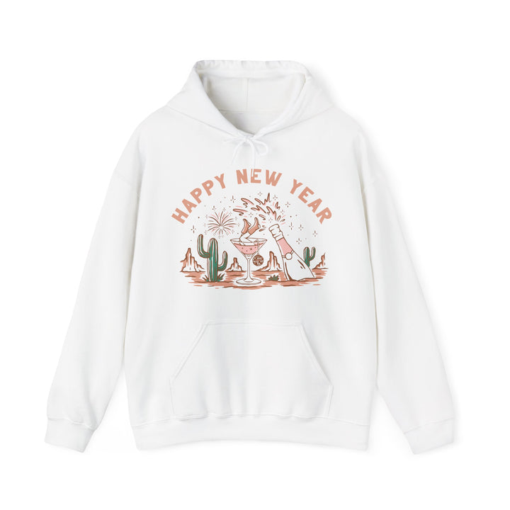 Happy New Year Desert - Unisex Heavy Blend™ Hooded Sweatshirt