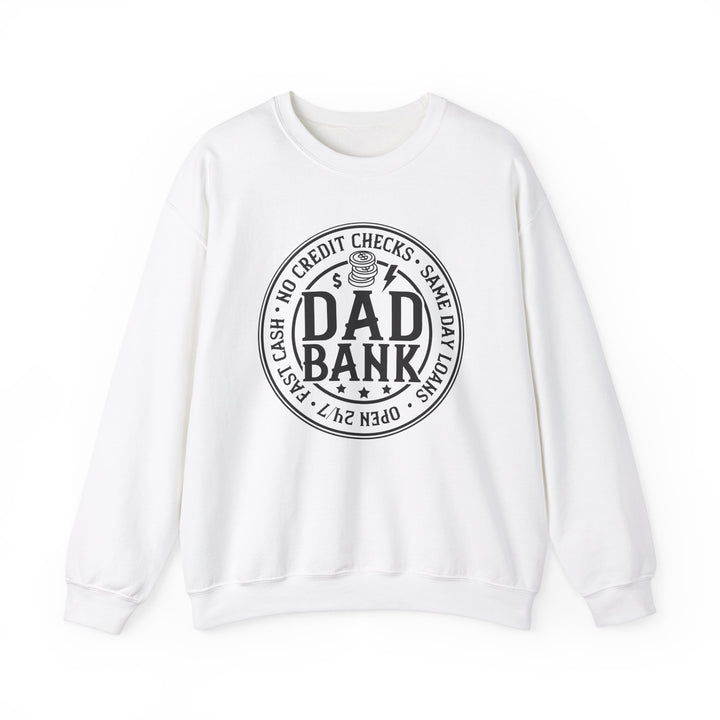 Bank Of Dad - Unisex Heavy Blend™ Crewneck Sweatshirt