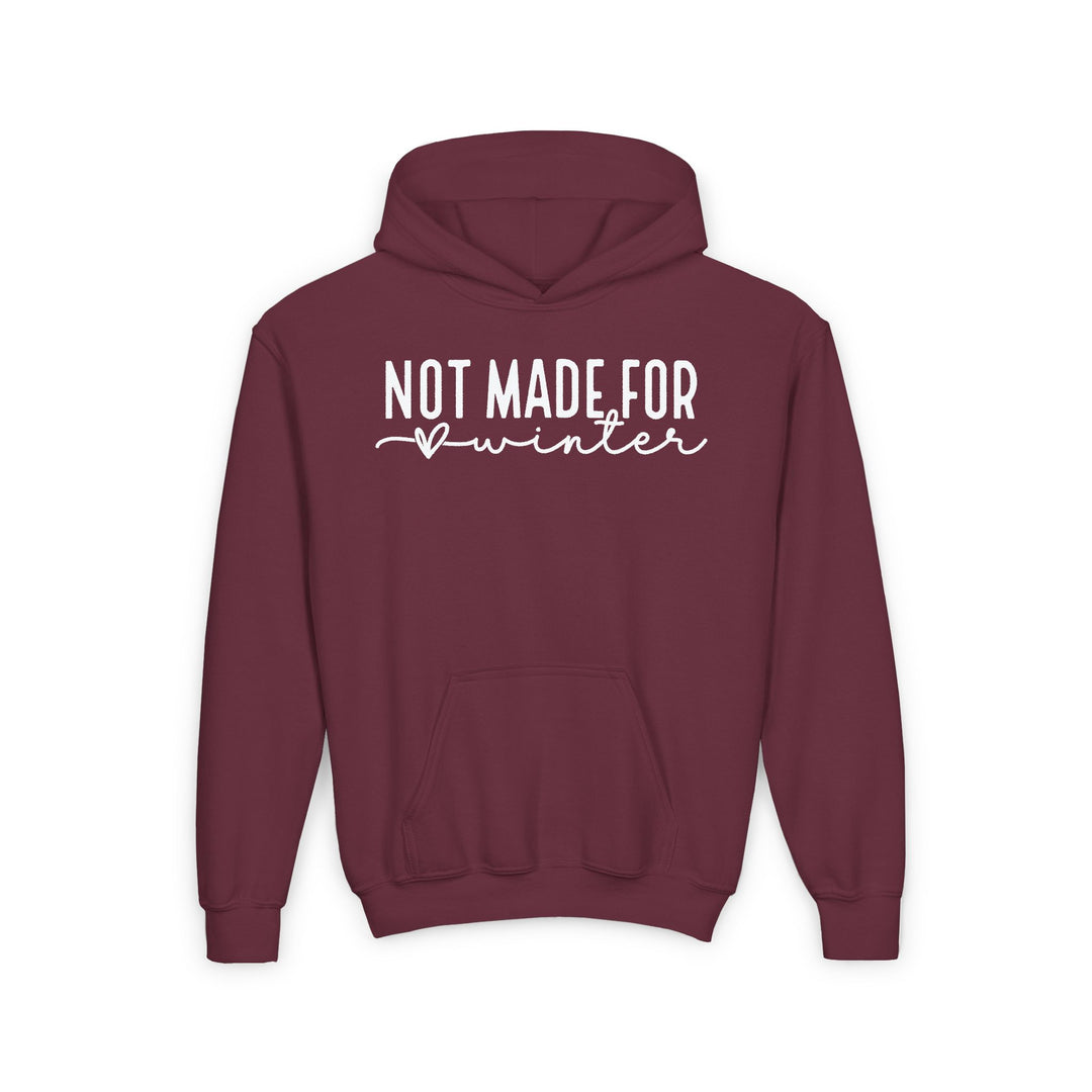 Not Made For Winter - Youth Heavy Blend Hooded Sweatshirt