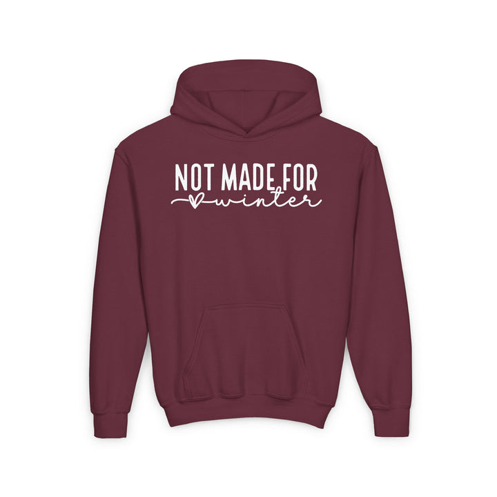 Not Made For Winter - Youth Heavy Blend Hooded Sweatshirt