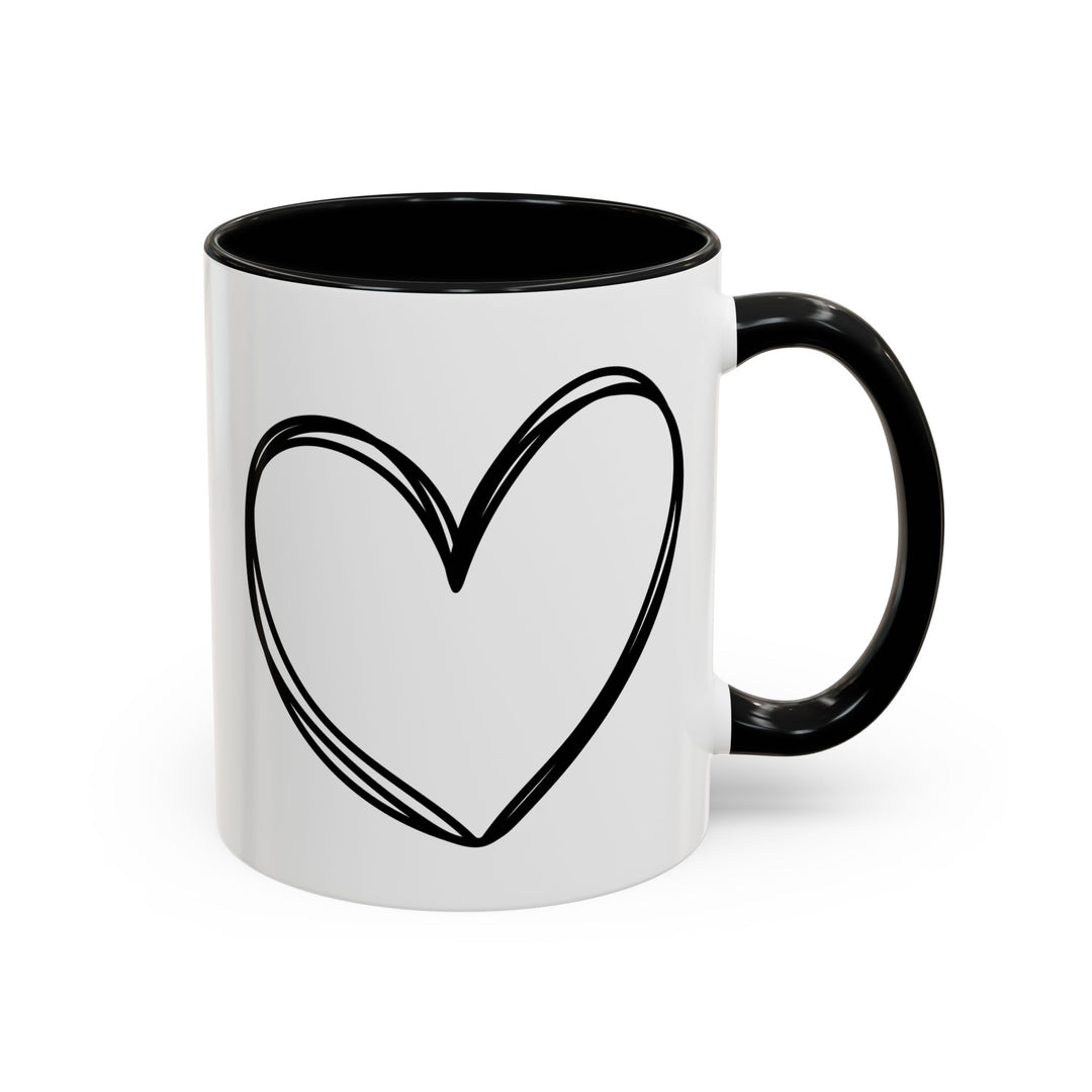 Heart - Accent Coffee Mug (11, 15oz)