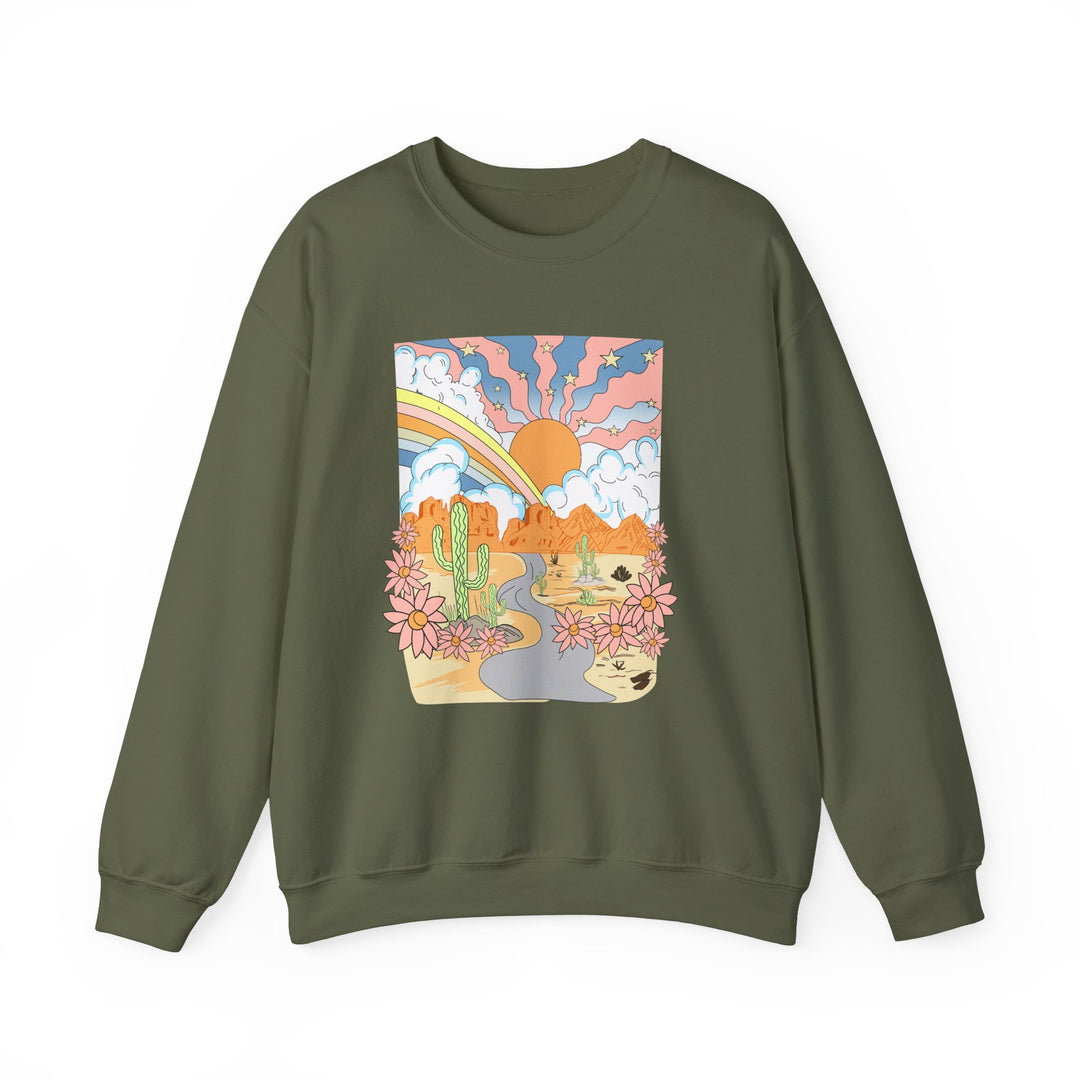 Desert Sunshine - Unisex Heavy Blend™ Crewneck Sweatshirt