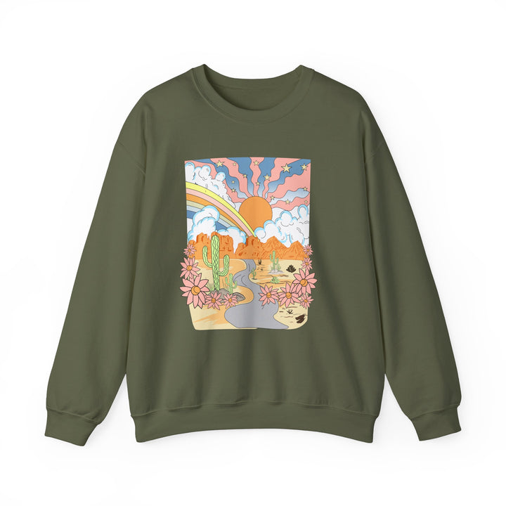 Desert Sunshine - Unisex Heavy Blend™ Crewneck Sweatshirt