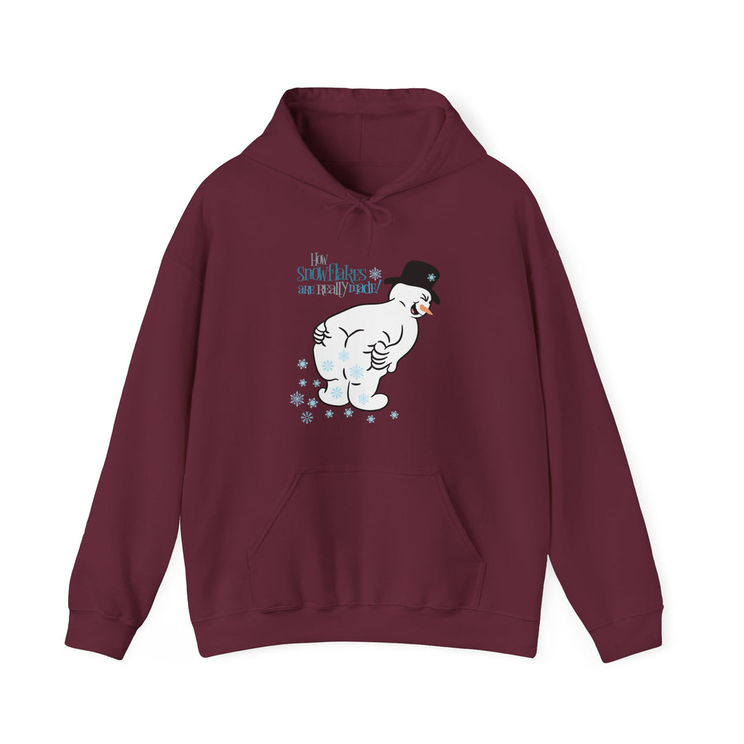 How Snowflakes Are Made - Unisex Heavy Blend™ Hooded Sweatshirt