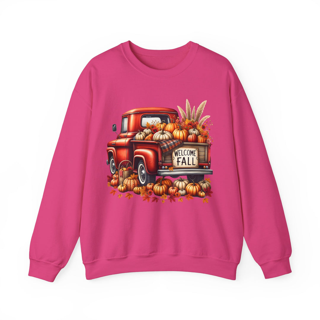 Welcome Fall - Unisex Heavy Blend™ Crewneck Sweatshirt