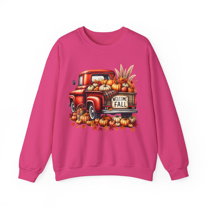 Welcome Fall - Unisex Heavy Blend™ Crewneck Sweatshirt