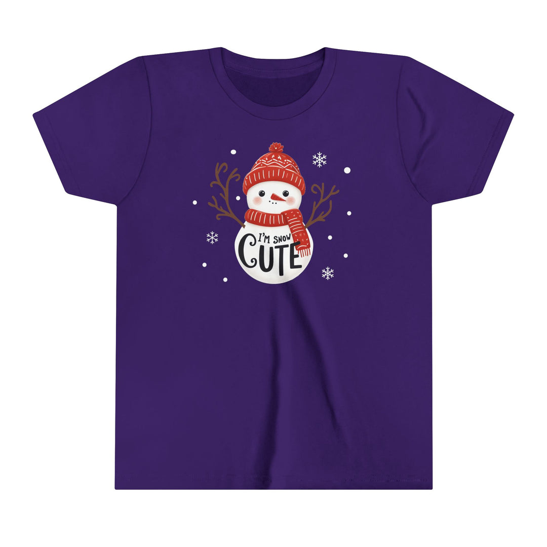 Snow Cute - Youth Short Sleeve Tee