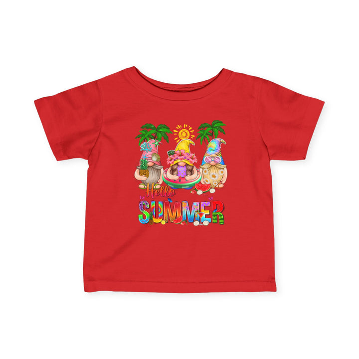 Summer Gnomes - Infant Fine Jersey Tee