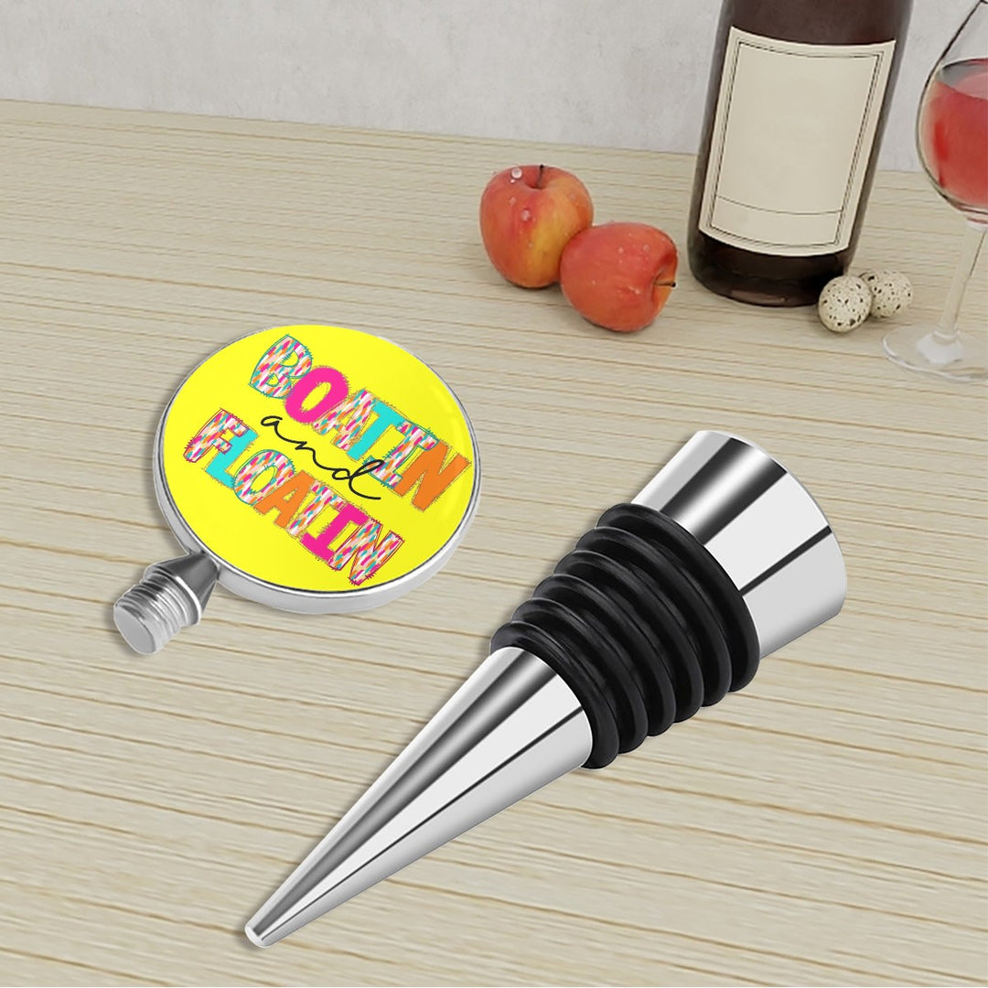 Boatin & Floatin - Wine Bottle Stopper