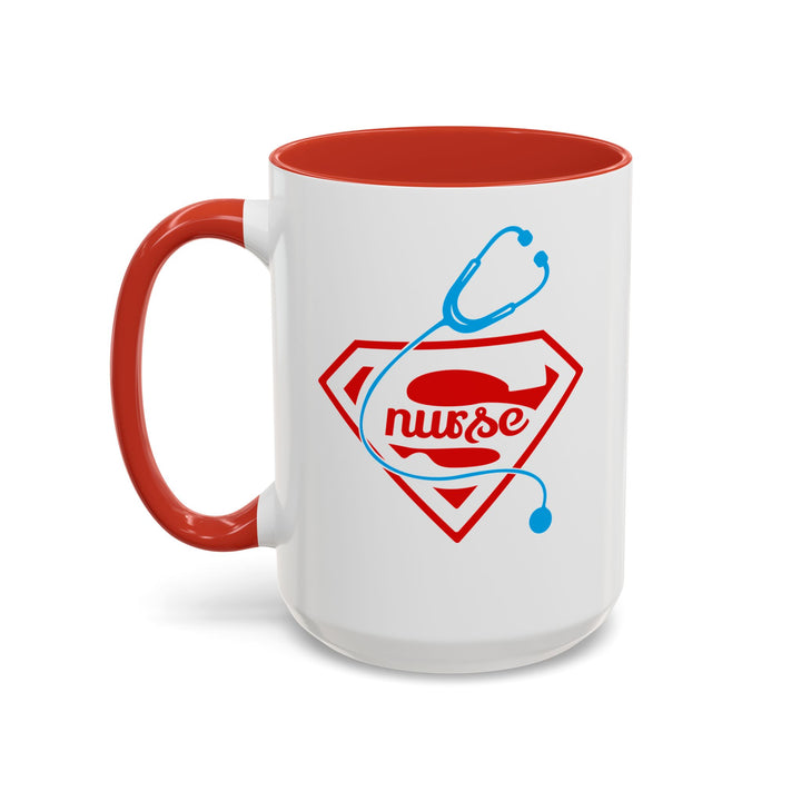 Super Nurse - Accent Coffee Mug (11, 15oz)