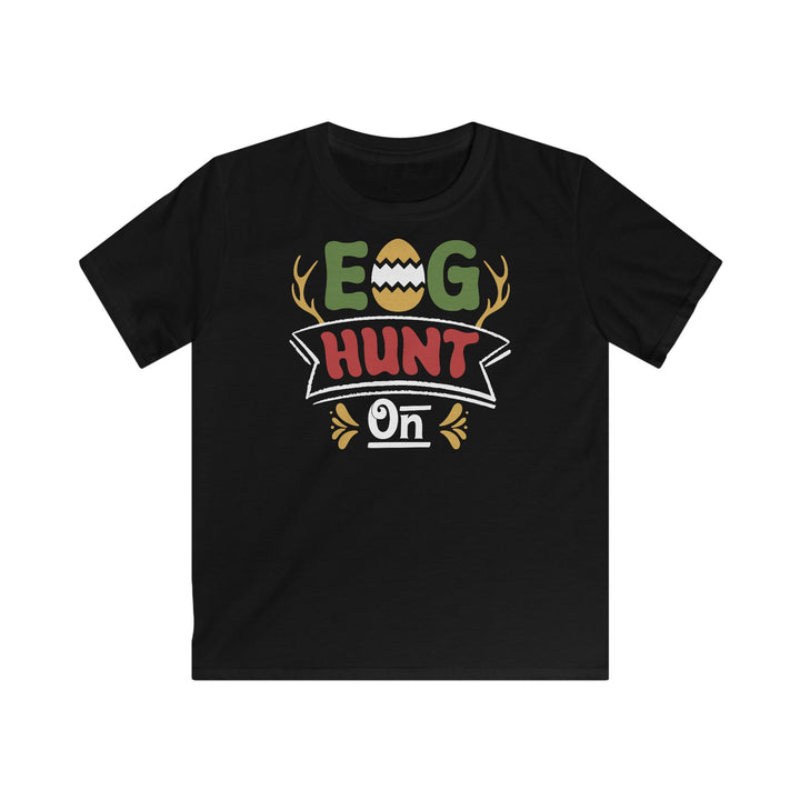 Egg Hunt - Kids Softstyle Tee