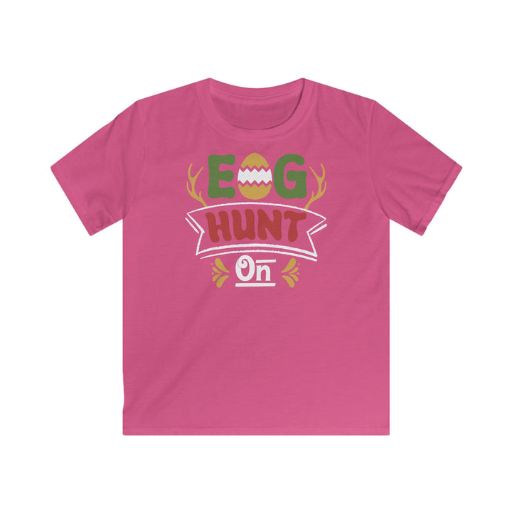 Egg Hunt - Kids Softstyle Tee