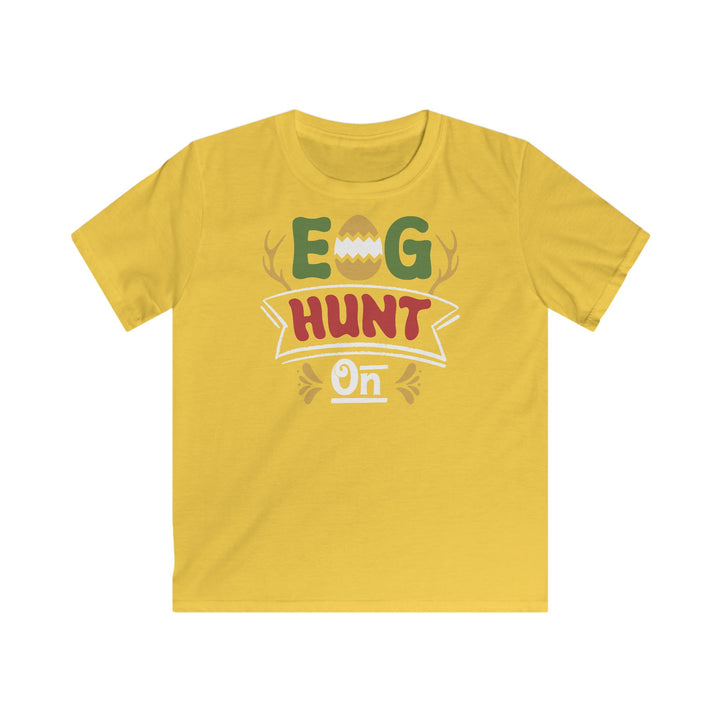 Egg Hunt - Kids Softstyle Tee