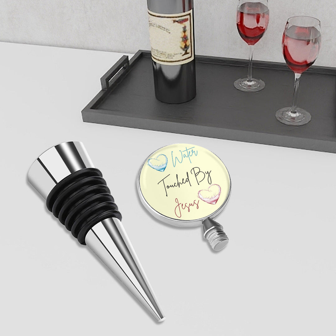 Water Touched By Jesus - Wine Bottle Stopper