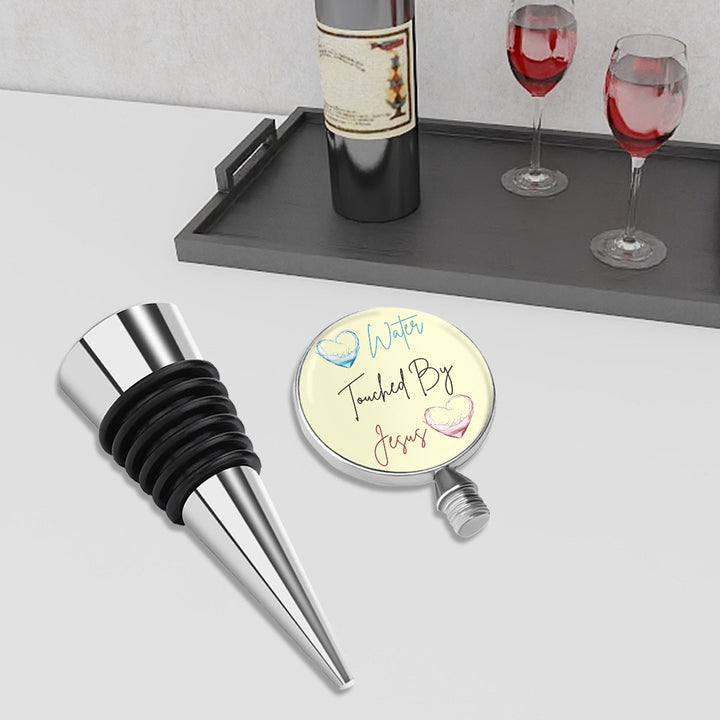 Water Touched By Jesus - Wine Bottle Stopper