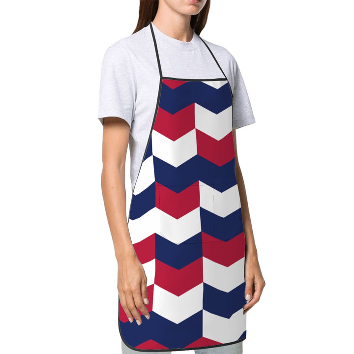 Patriotic Abstract - Adult Apron with Pockets