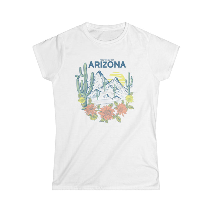 Feel The Sunset - Women's Softstyle Tee