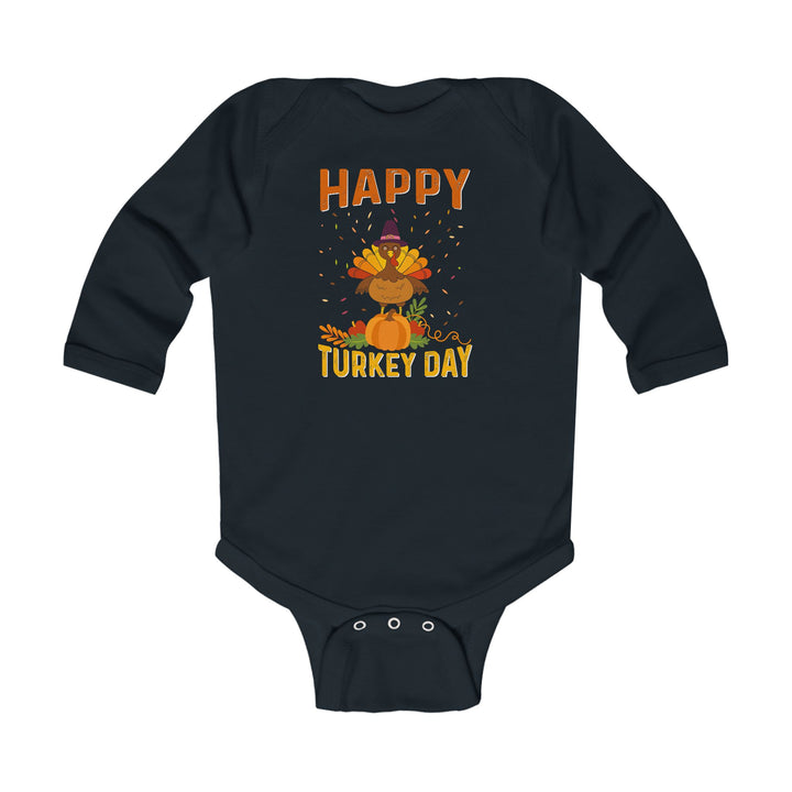 Happy Turkey Day - Infant Long Sleeve Bodysuit