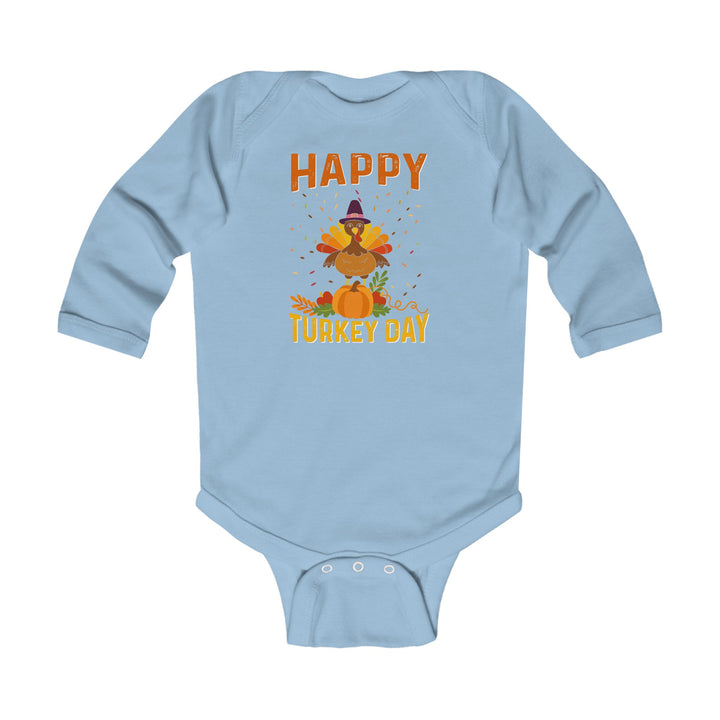 Happy Turkey Day - Infant Long Sleeve Bodysuit
