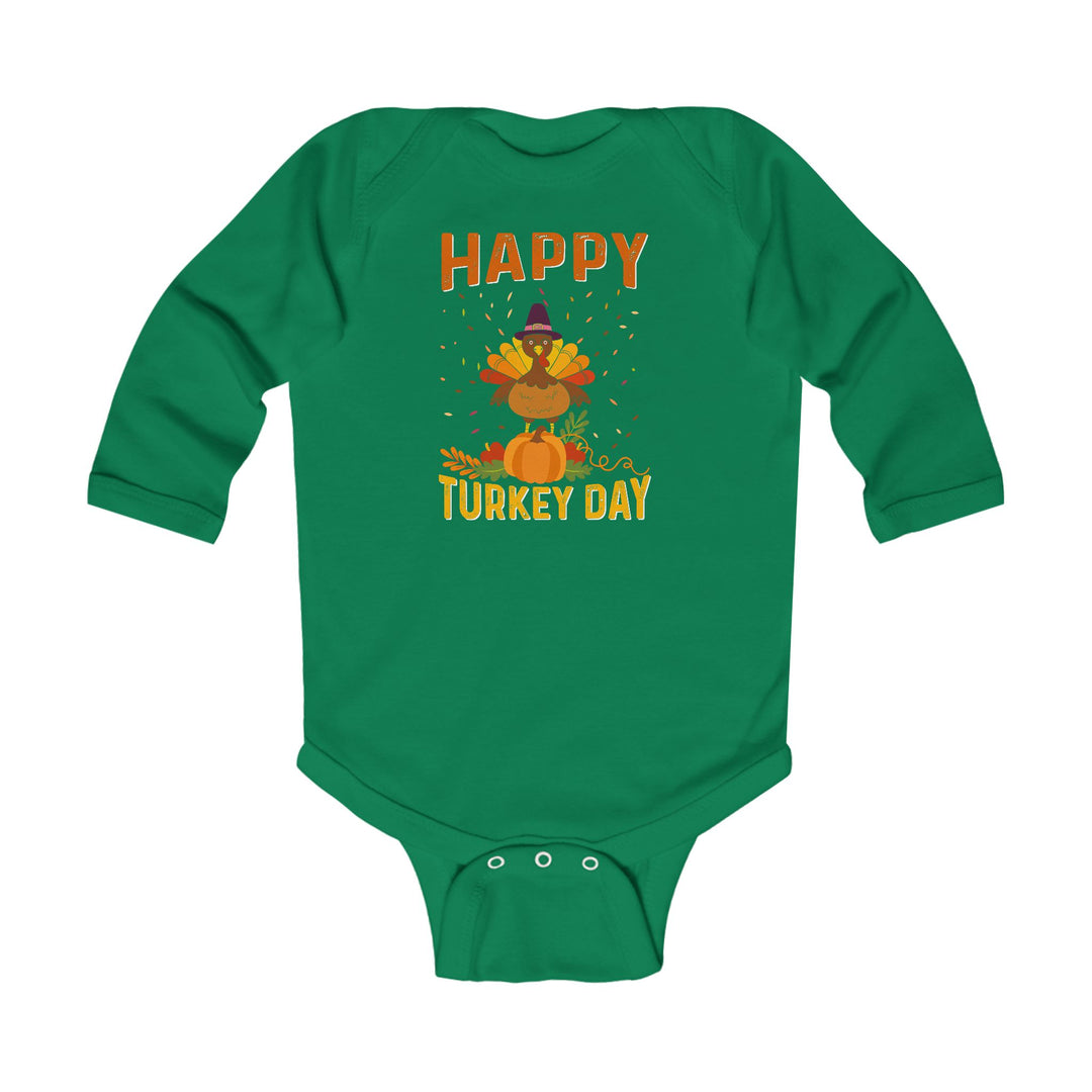 Happy Turkey Day - Infant Long Sleeve Bodysuit