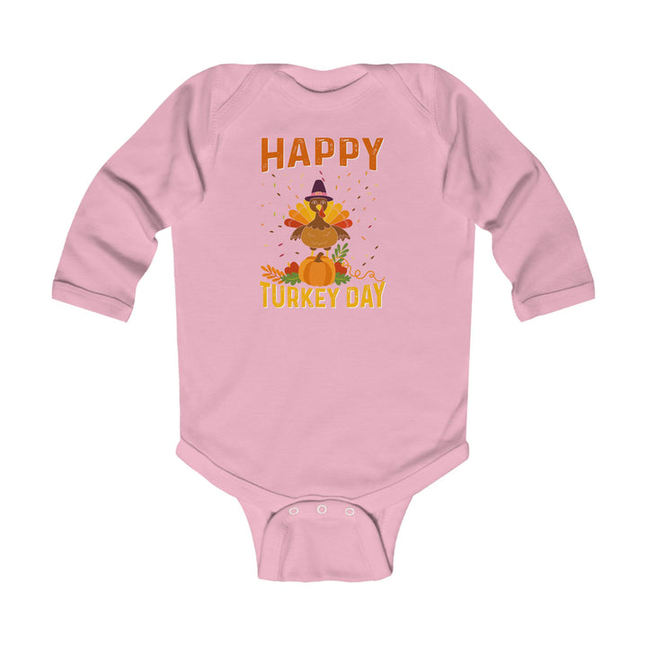 Happy Turkey Day - Infant Long Sleeve Bodysuit