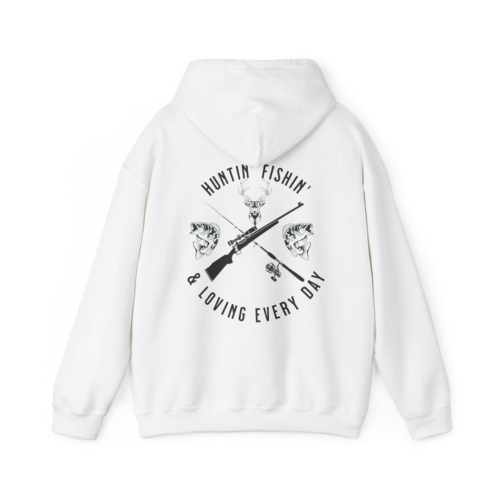 Huntin' Fishin' - Unisex Heavy Blend™ Hooded Sweatshirt
