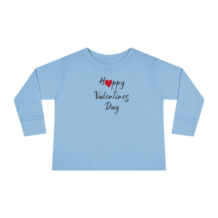 Happy Valentines Day - Toddler Long Sleeve Tee